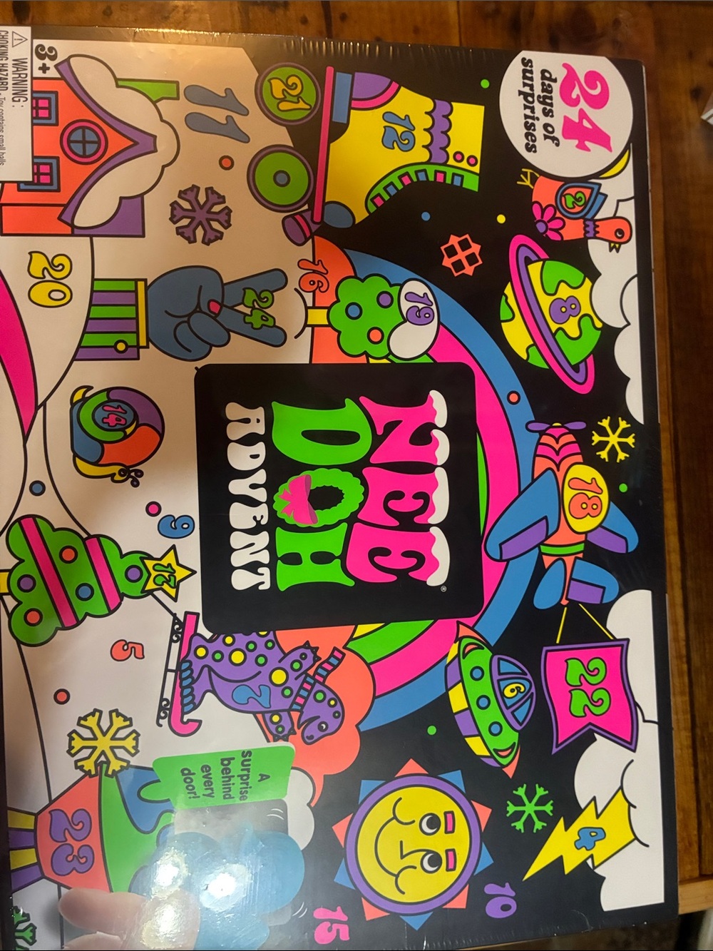 Advent - Bright Multicolor Kids Countdown